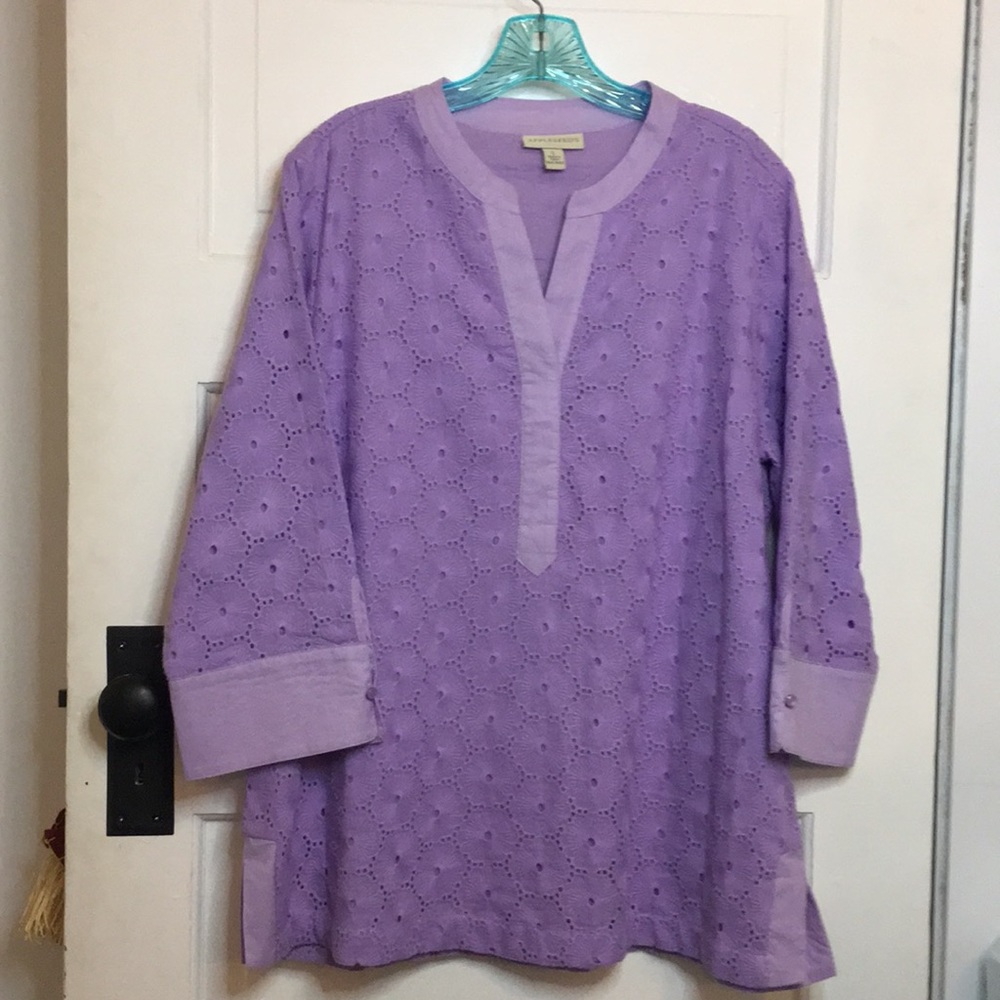 PURPLE BLOUSE
